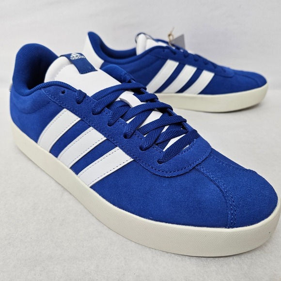 adidas Other - Adidas VL Court 3.0‎ Skateboarding Shoes IF4458 Blue White Men's Size 10